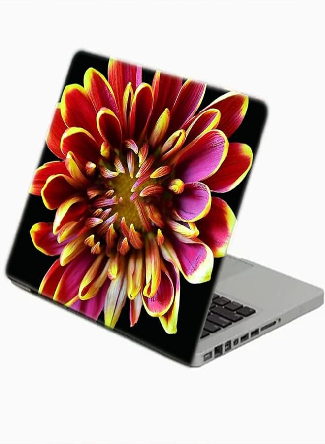 TAT Stains Liquid Texture Printed Laptop Sticker Multicolour-15.6 inch-1650